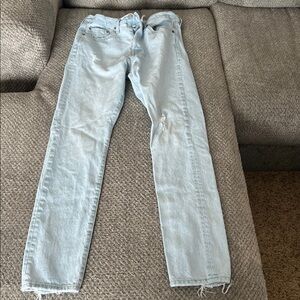 Levi's 501 Skinny Light Blue Women's Jeans W28 L32